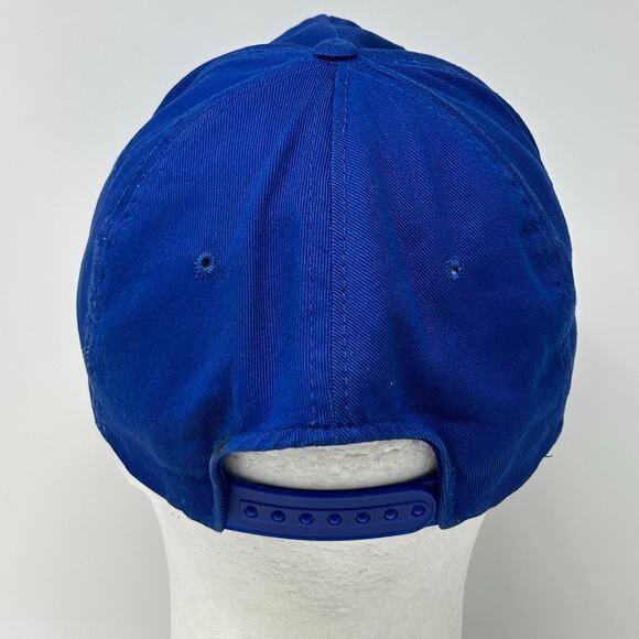 Vintage Niro Hat Cap Blue 90s 5 Panel A-Frame Snapback Rope Corded - Picture 3 of 10